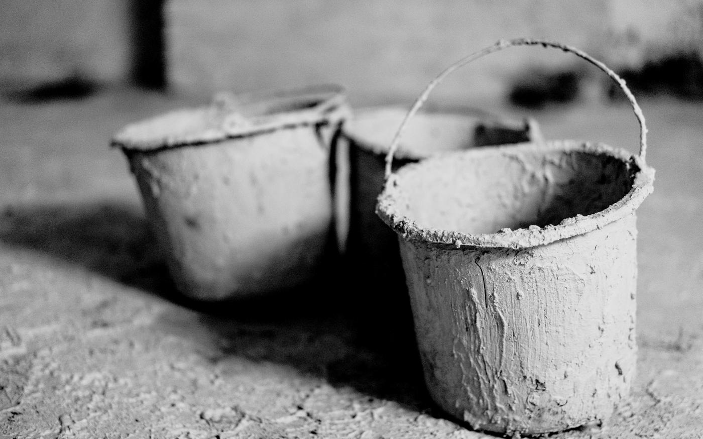 three gray buckets by Nils Schirmer courtesy of Unsplash.