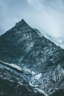 snow covered mountain photography by Mattias Milos courtesy of Unsplash.