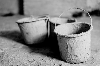 three gray buckets by Nils Schirmer courtesy of Unsplash.